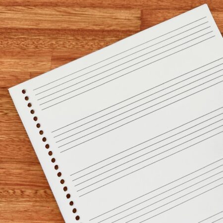 Pack 10 hojas Pentagramadas