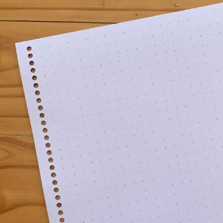 Pack 10 hojas Bullet Journal